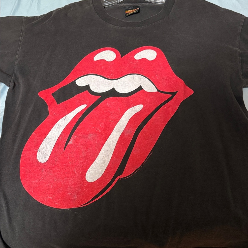 Black Rolling Stones Graphic Tee - Picture 2 of 4